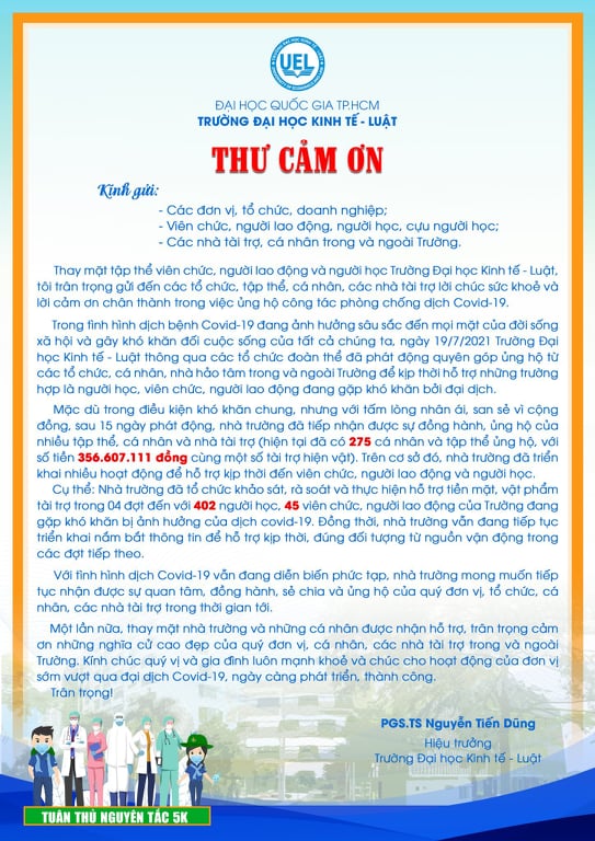 Thư cảm ơn là lời tri ân đầy tình cảm và ý nghĩa. Hãy đọc qua những lời cảm ơn tuyệt vời này để động viên và khích lệ một ai đó.