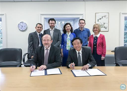 UEL làm việc, ký kết hợp tác với Dublin City University