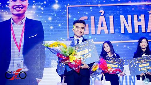 Sinh viên Trường Đại học Kinh tế - Luật quán quân cuộc thi "Tìm kiếm CEO tương lai" 2018