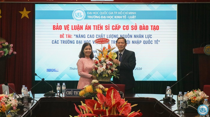 Nghiên cứu sinh Tống Thị Hạnh bảo vệ thành công luận án tiến sĩ cấp cơ sở đào tạo