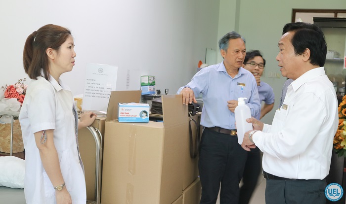 UEL hỗ trợ sinh viên, cán bộ, viên chức và người lao động  trong thời gian phòng chống dịch covid-19