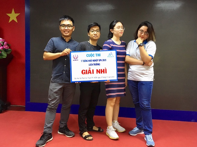 UEL giành ngôi Á Quân cuộc thi "Ý tưởng khởi nghiệp SPK 2019"