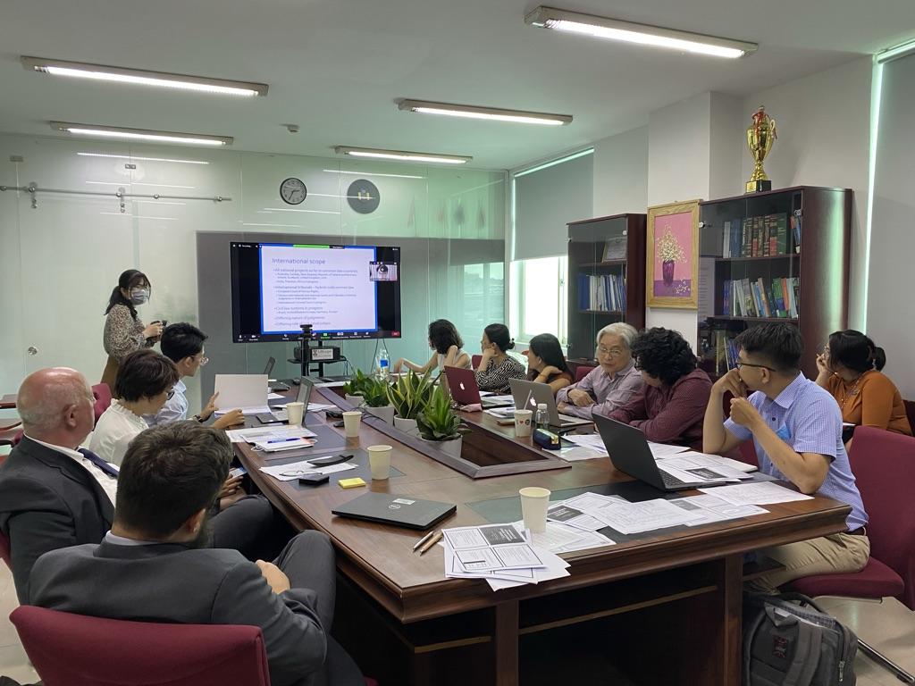 Chương trình tập huấn "Mục tiêu, phương pháp luận và các kỹ năng về bản án nữ quyền"