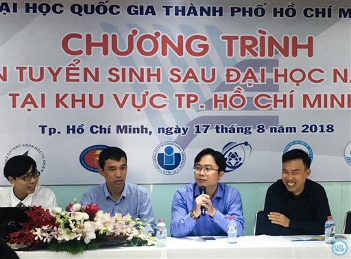 Chương trình Tư vấn tuyển sinh sau đại học 2018 tại TP.HCM