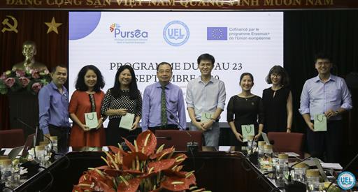 UEL chủ trì cuộc họp điều phối viên các Trường Đại học thành viên Dự án Đổi mới quản trị đại học tại Đông Nam Á (PURSEA)