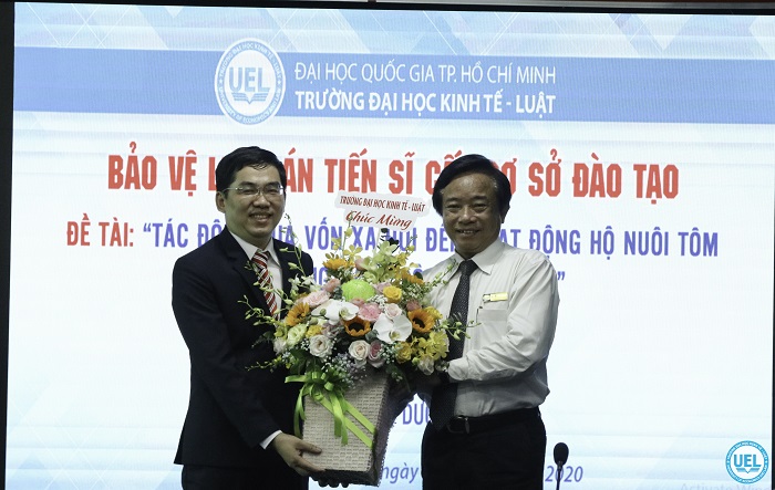 Nghiên cứu sinh Dương Thế Duy bảo vệ thành công luận án tiến sĩ cấp cơ sở đào tạo