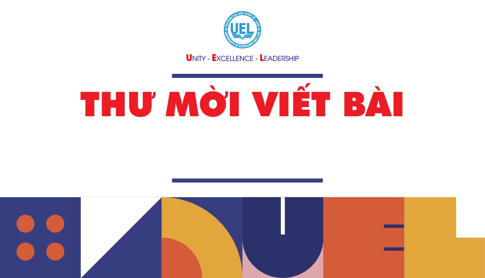 Thư mời viết bài Hội thảo: "Phát triển bền vững thị trường bất động sản trong bối cảnh mới"