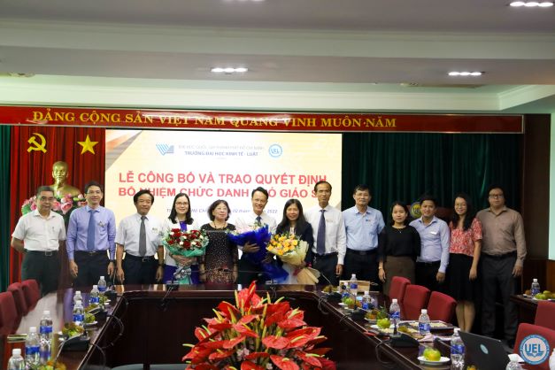 Lễ công bố và trao quyết định bổ nhiệm chức danh Phó Giáo sư