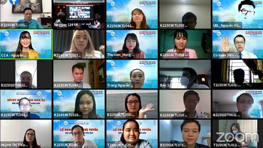 Lễ khai giảng Văn bằng 2, Vừa làm vừa học - đợt 1 năm 2021