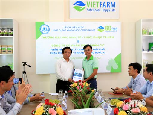 GC Food phối hợp cùng UEL tổ chức lễ chuyển giao ứng dụng khoa học công nghệ
