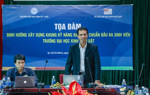 Tọa đàm "Định hướng xây dựng khung kỹ năng đáp ứng chuẩn đầu ra sinh viên"