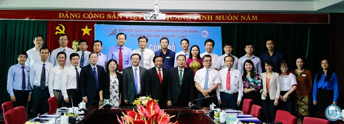 Lễ công bố quyết định bổ nhiệm nhân sự và gặp mặt cảm ơn cán bộ quản lý thôi nhiệm vụ