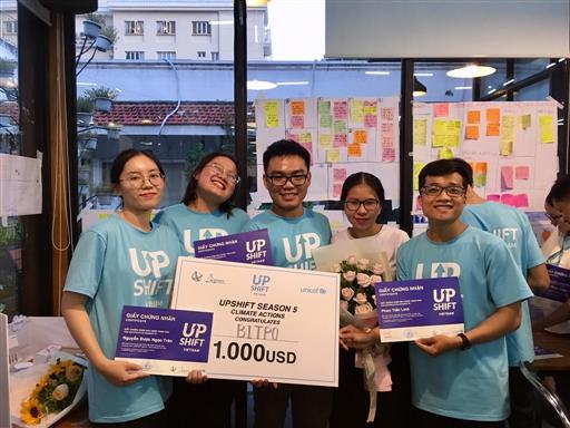 Sinh viên Trường Đại học Kinh tế - Luật đạt thành tích cao trong chương trình UP-SHIFT 2019