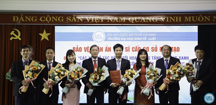 Nghiên cứu sinh Nguyễn Anh Tuấn bảo vệ thành công luận án tiến sĩ cấp cơ sở đào tạo