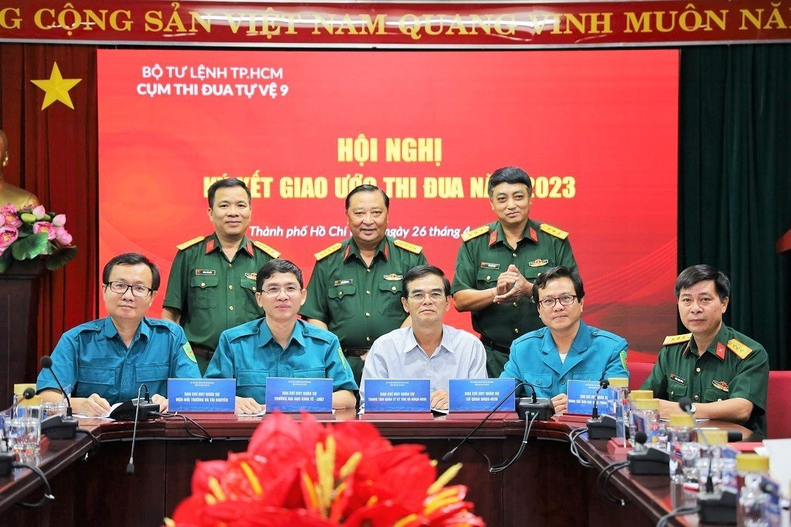 Ban Chỉ huy quân sự UEL hoàn thành tốt nhiệm vụ Quân sự - Quốc phòng năm 2023
