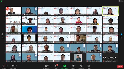 Đánh giá ngoài chính thức đào tạo Kiểm toán theo bộ tiêu chuẩn AUN-QA