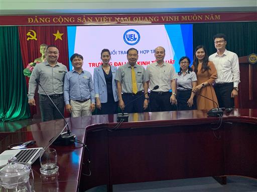 Buổi trao đổi hợp tác giữa UEL và Tập đoàn VNPT