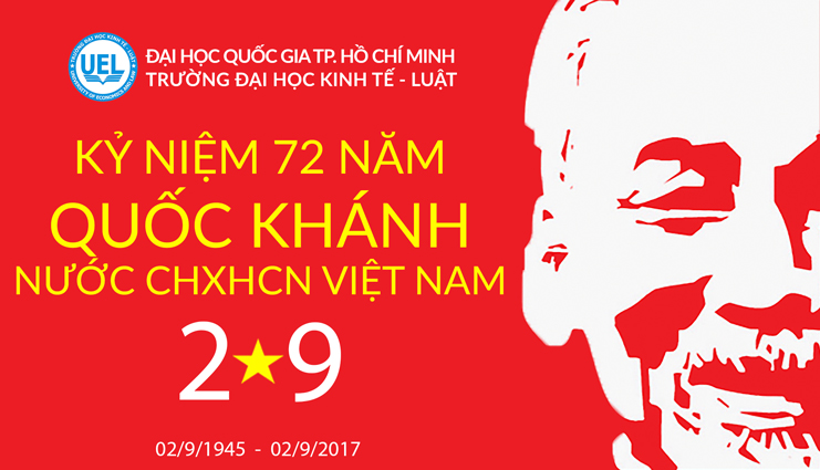 Chào mừng ngày Quốc Khánh nước Cộng Hòa Xã Hội Chủ Nghĩa Việt Nam 2/9