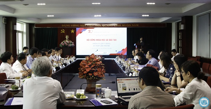 Kỳ họp lần thứ ba nhiệm kỳ 2020 - 2022 Hội đồng khoa học và đào tạo