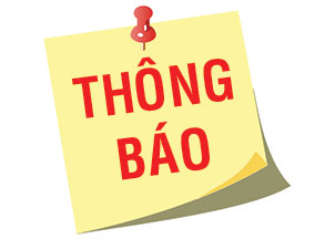 [Thông báo] - Về nhu cầu bổ nhiệm chức danh phó giáo sư