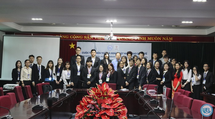 Bế mạc "Cuộc thi Phiên tòa giả định về Luật Nhân đạo Quốc tế năm 2019"