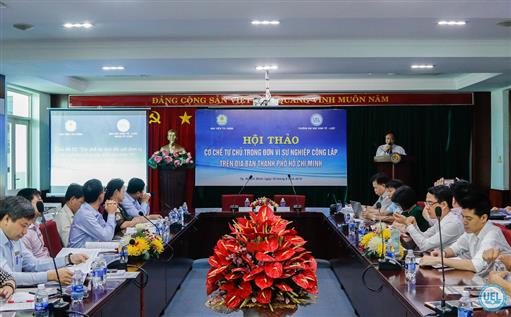 Hội thảo "Cơ chế tự chủ trong đơn vị sự nghiệp công lập trên địa bàn TP.HCM"