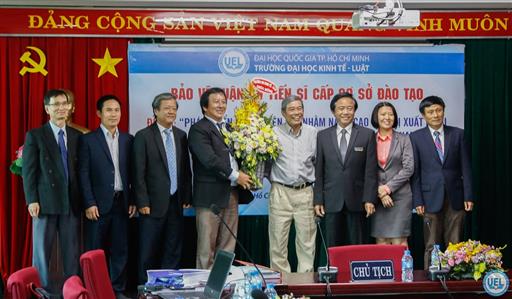 Nghiên cứu sinh Từ Minh Thiện bảo vệ thành công luận án tiến sĩ cấp cơ sở đào tạo