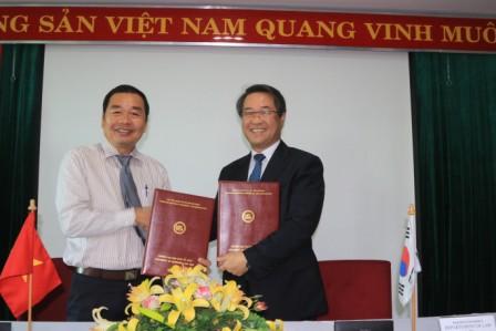 Ký kết hợp tác với Đại học Daejeon, Hàn Quốc