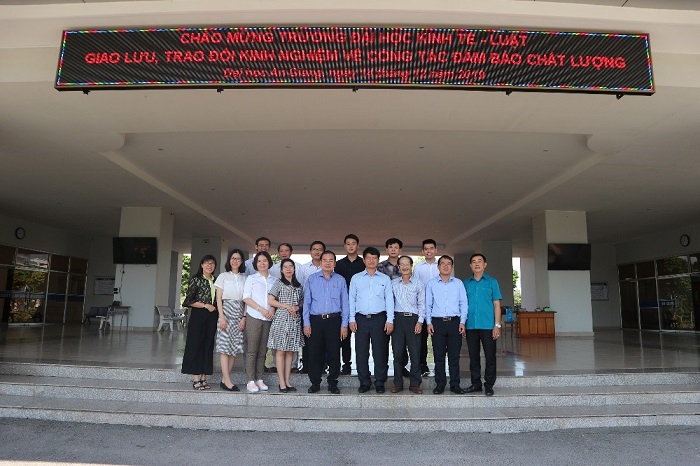 UEL trao đổi kinh nghiệm công tác khảo thí, đảm bảo chất lượng với Trường Đại học An Giang