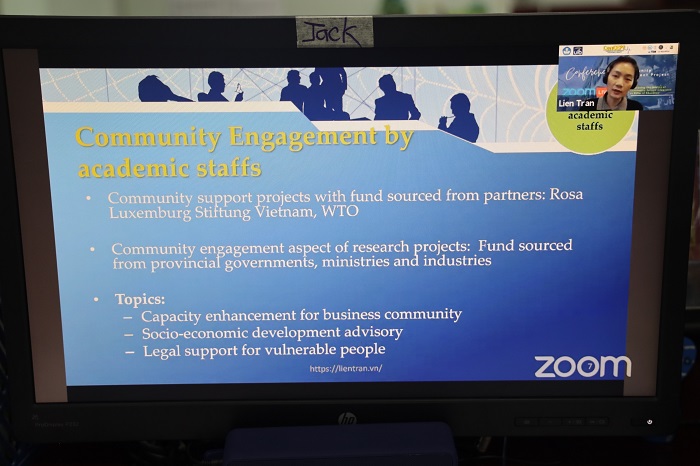 Hội thảo quốc tế trực tuyến "Dự án phục vụ cộng đồng"