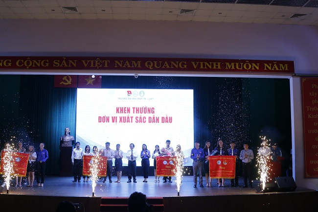 Hội nghị Tổng kết công tác Đoàn - Hội Trường Đại học Kinh tế - Luật 2018 - 2019