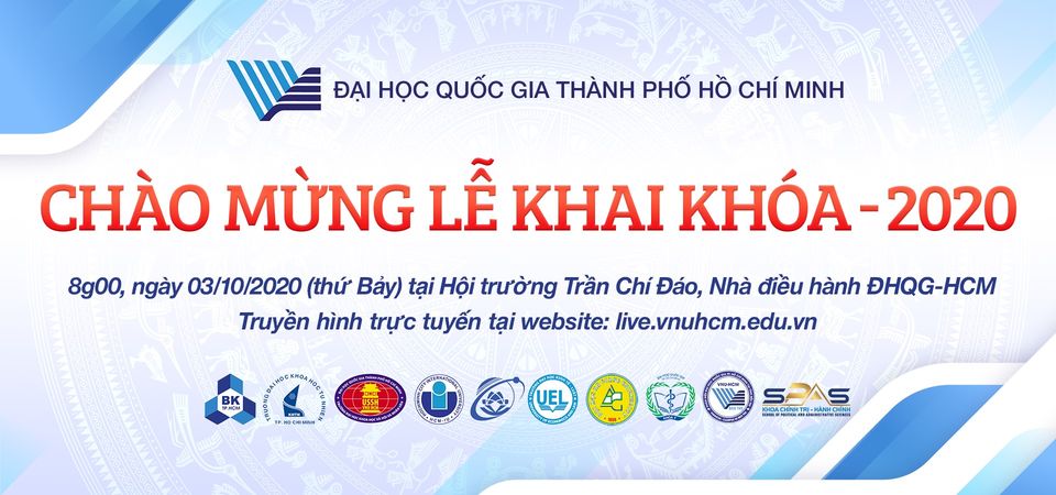 Lễ Khai khóa ĐHQG-HCM năm 2020