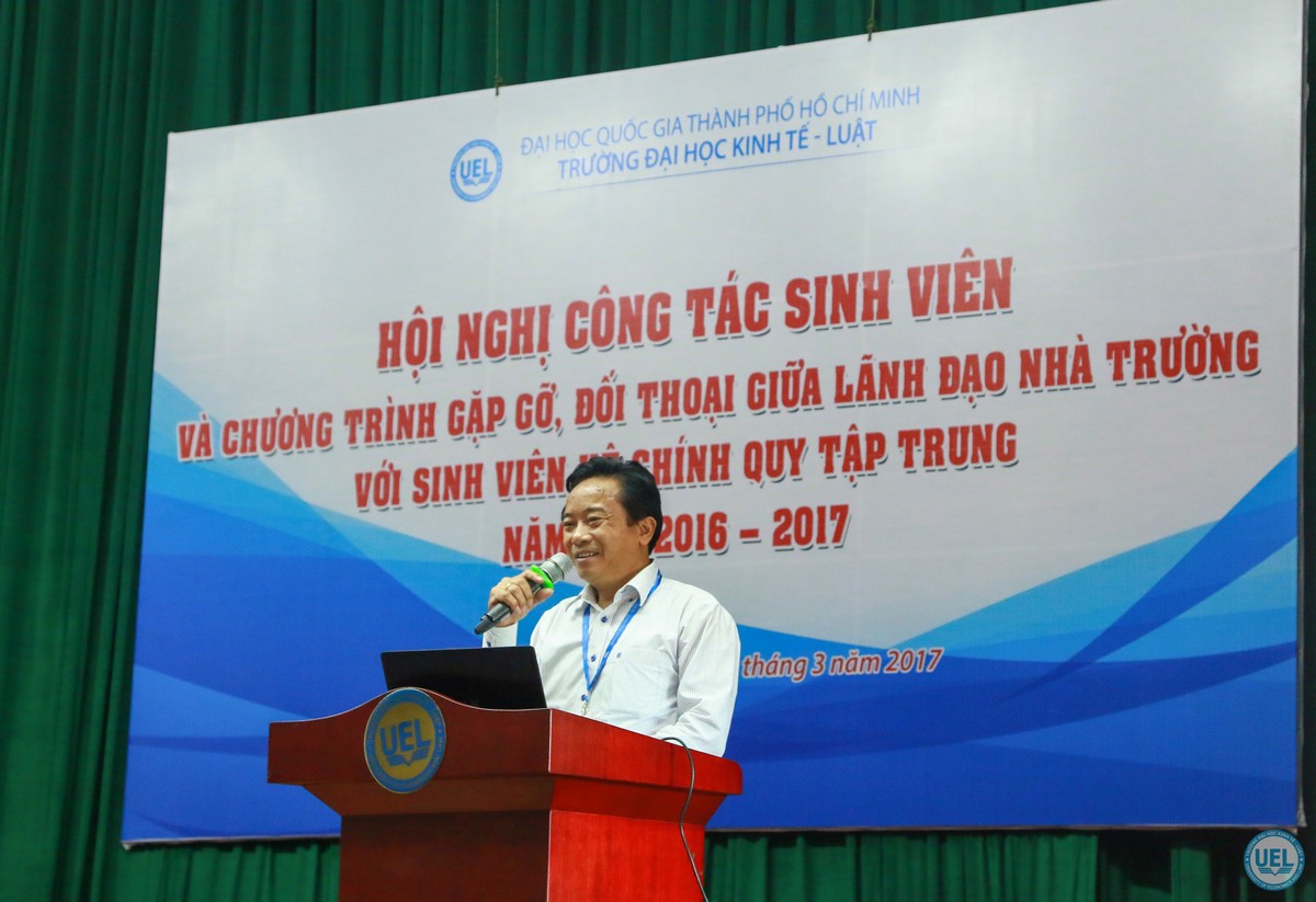 Hội nghị công tác sinh viên và Đối thoại giữa lãnh đạo trường với sinh viên