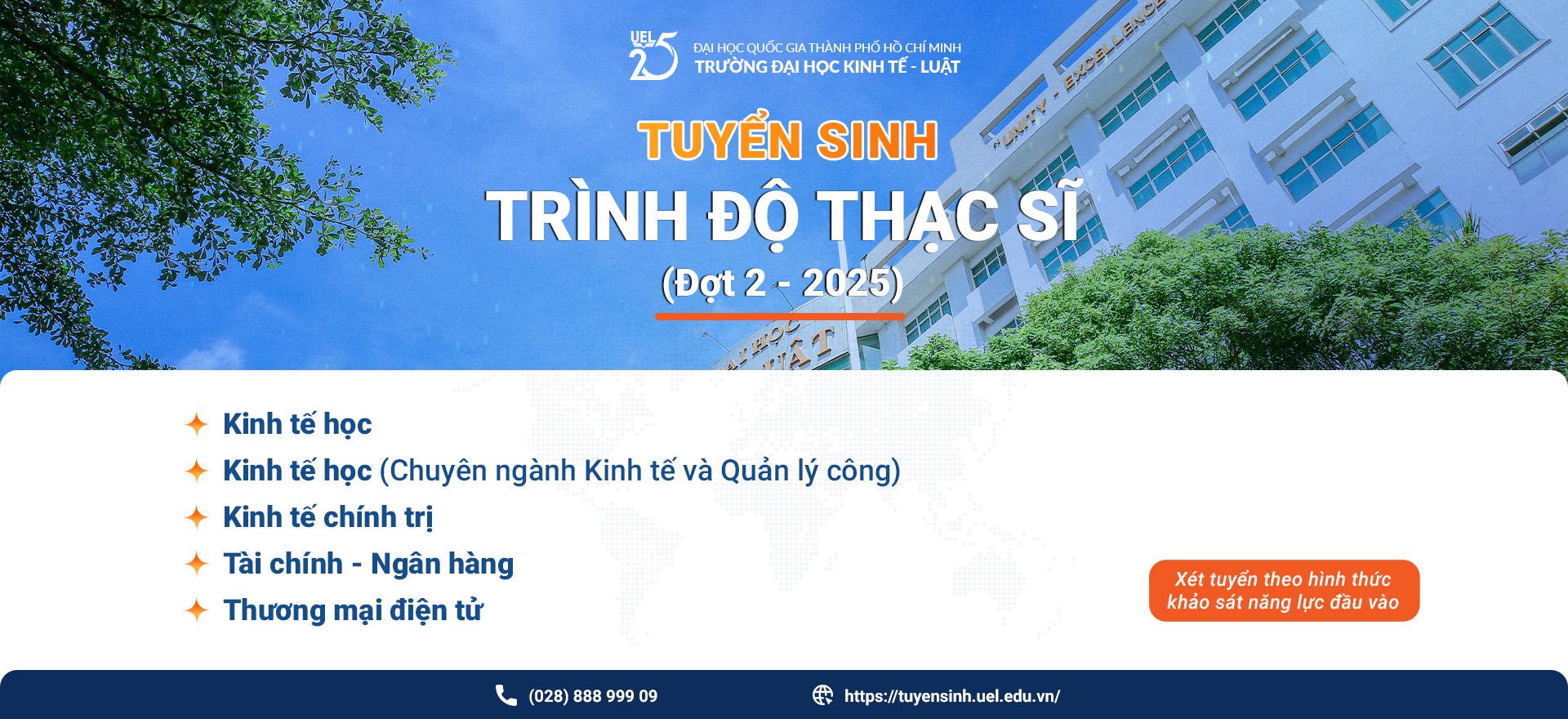 Tuyển sinh Thạc sĩ