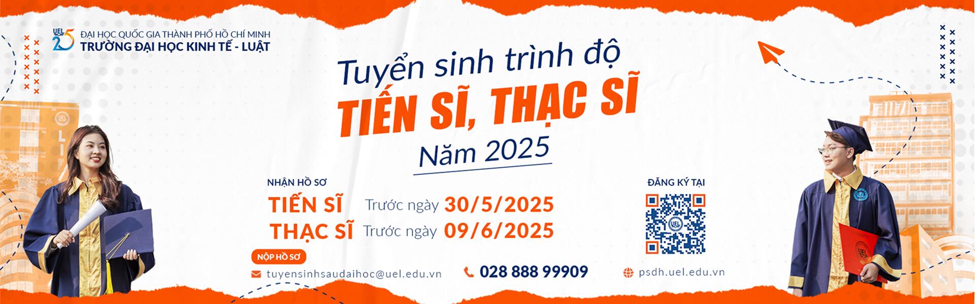 Tuyển sinh Thạc sĩ